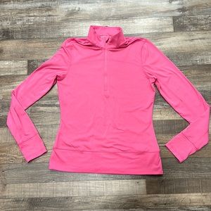 Puma Golf • pink half zip pullover